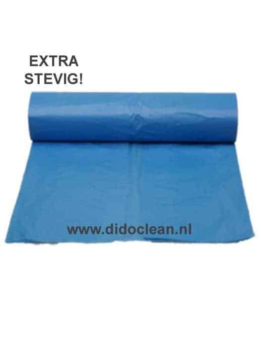 Afvalzakken 70 x 110 Blauw Extra stevig T60 LDPE 100L