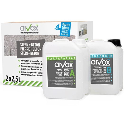 Arvox-Pro Steen & Beton 2×2,5L