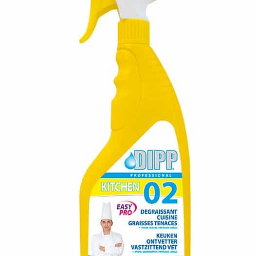 DIPP Keukenontvetter Vastzittend vet 750ml Foamspray