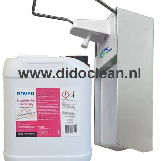 Desinfectie Dispenser 1L inclusief Handspray 5L