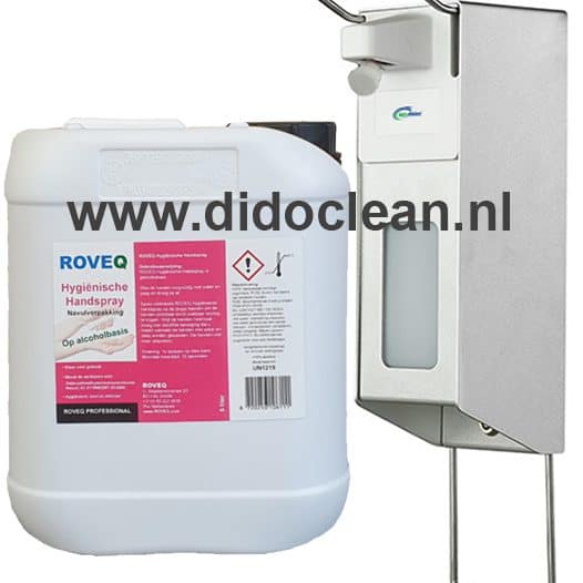 Desinfectie Dispenser inclusief Handspray 5L