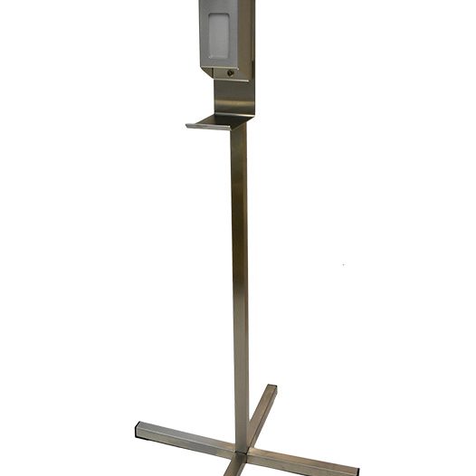 Desinfectiepaal inclusief Beugel Spraydispenser