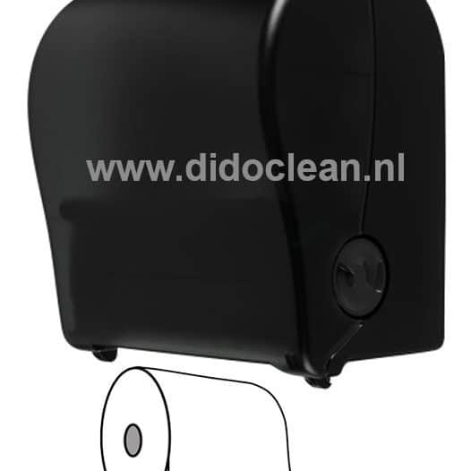 DiDoClean Compact Autocut Handdoekautomaat Zwart