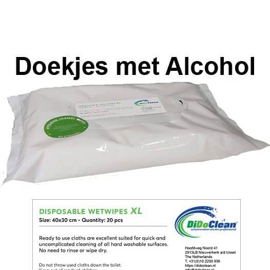 DiDoClean Disposable Wetwipes XL
