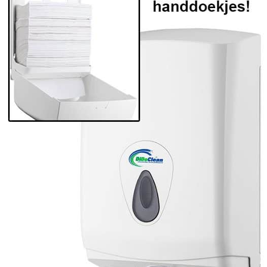 DiDoClean Handdoekdispenser inclusief handdoekjes