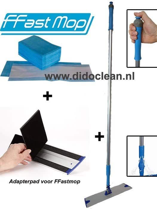 Disposable mop startset met spraysteel compleet