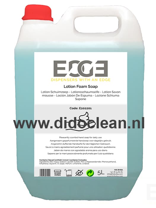 Foam Zeep Handzeep 5 liter EDGE DiDoClean.nl