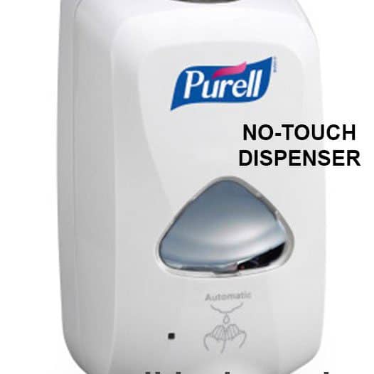 GOJO NO-TOUCH TFX PURELL dispenser