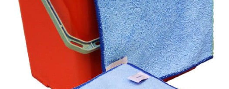 Microvezel Sopdoek Reinigingsdoek 230 gram blauw 10 stuks