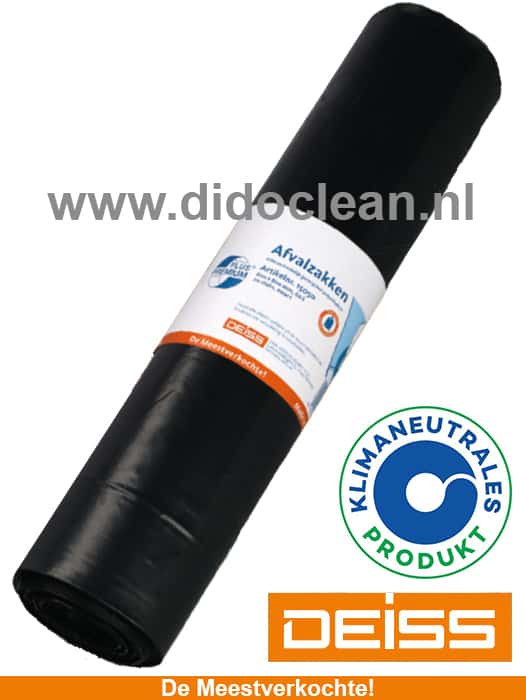 Slovenië Havoc Derde PREMIUM PLUS® Afvalzakken 60x80 T60 LDPE 60L - DiDoClean.nl