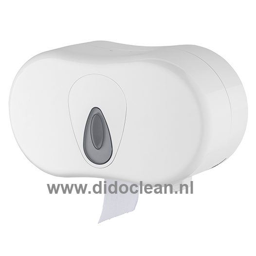 PlastiQline 2-rols toiletrolhouder kunststof (kokerloos)