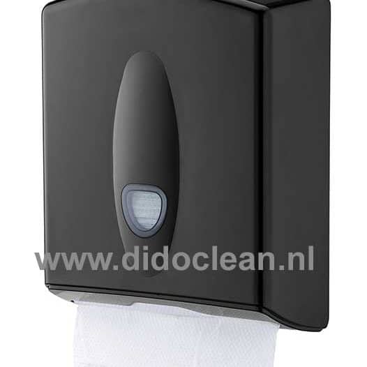 PlastiQline 2020 Handdoekdispenser midi kunststof zwart