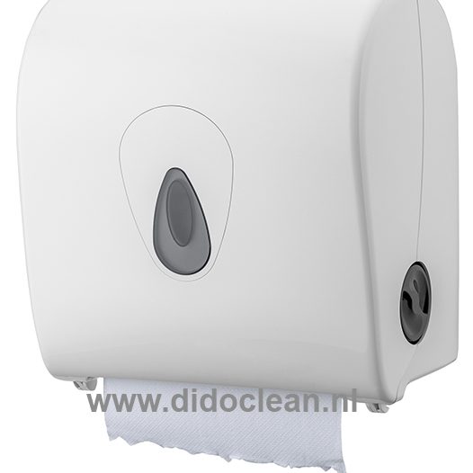 PlastiQline dispenser voor Handdoekrollen Kunststof Wit