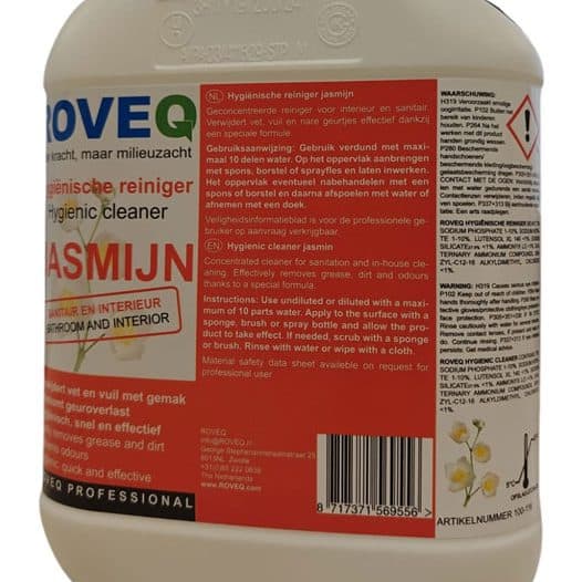 ROVEQ Hygienische reiniger JASMIJN 5 liter