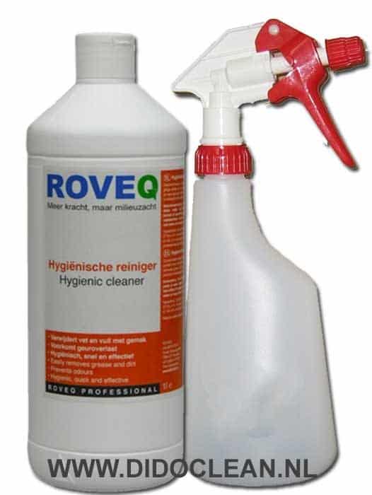 ROVEQ Hygiënische reiniger geconcentreerd 1 liter + sprayflacon