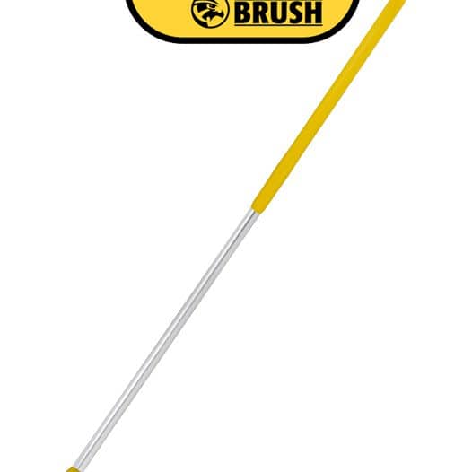 SafeBrush Ergo steel Geel Aluminium 150cm