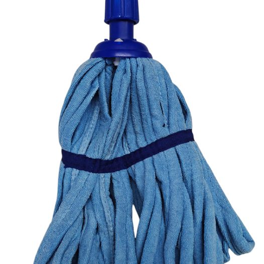 Spaanse Mop Microvezel BLAUW 250gr.