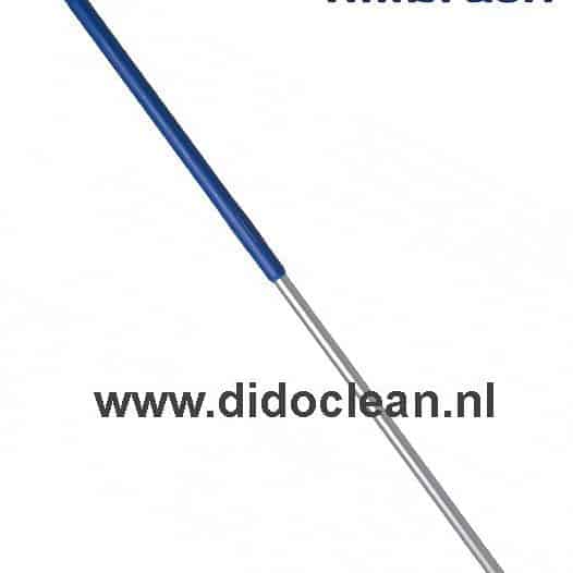 Steel Aluminium 150 cm gekleurde grip Hillbrush ALH8B BLAUW