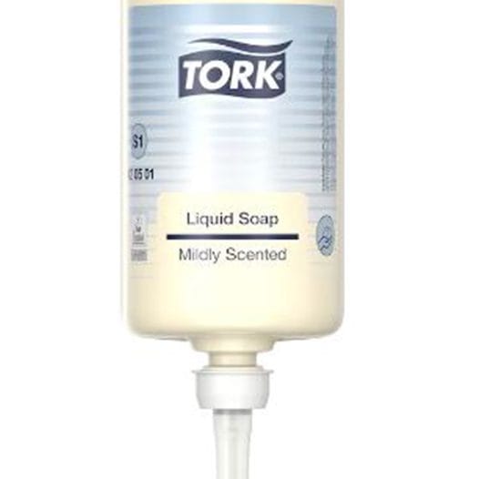 TORK Handzeep Vloeibaar Mild Geparfumeerd 6 x 1000 ml - 420501 S1