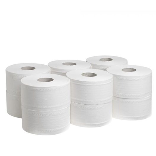 Toiletpapier Mini Jumbo 2 laags 12 rollen
