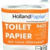 Toiletpapier wit cellulose 2 laags 200 vel per rol - HollandPapier