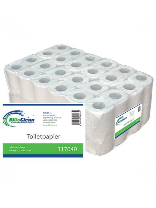 Toiletpapier Tissue Cellulose 2 laags 40 rol 400 vel