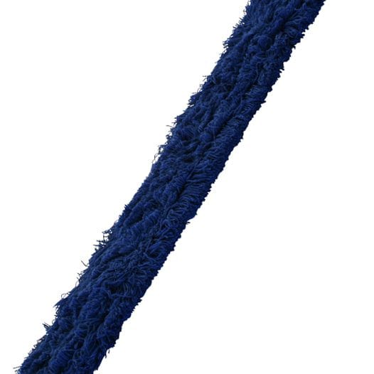 Zwabberhoes Acryl 100 cm met drukknopen blauw