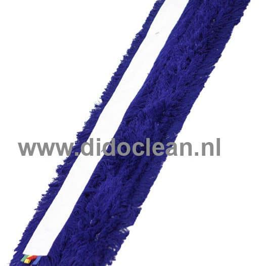 Zwabberhoes Acryl 100 cm met drukknopen blauw