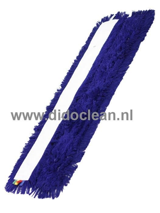 Zwabberhoes Acryl 100 cm met drukknopen blauw