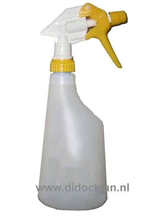 sprayflacon profi 650ml met maatverdeling geel