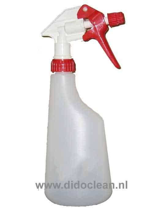 sprayflacon profi 650ml met maatverdeling rood