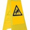 Waarschuwingsbord gladde vloer